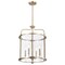 Nuvo Yorktown 4-Light Pendant - Burnished Brass Finish - Clear Glass 60/7936 - alternate 7